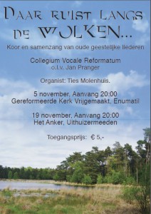 poster Samenzangavond 2011