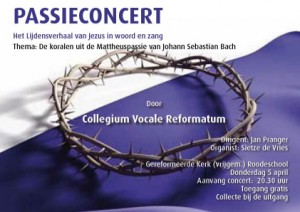 poster Passieconcert 2012