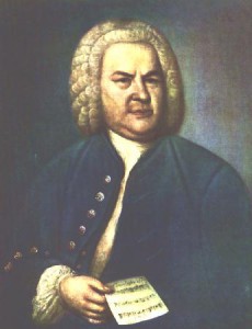 portres J.S. Bach