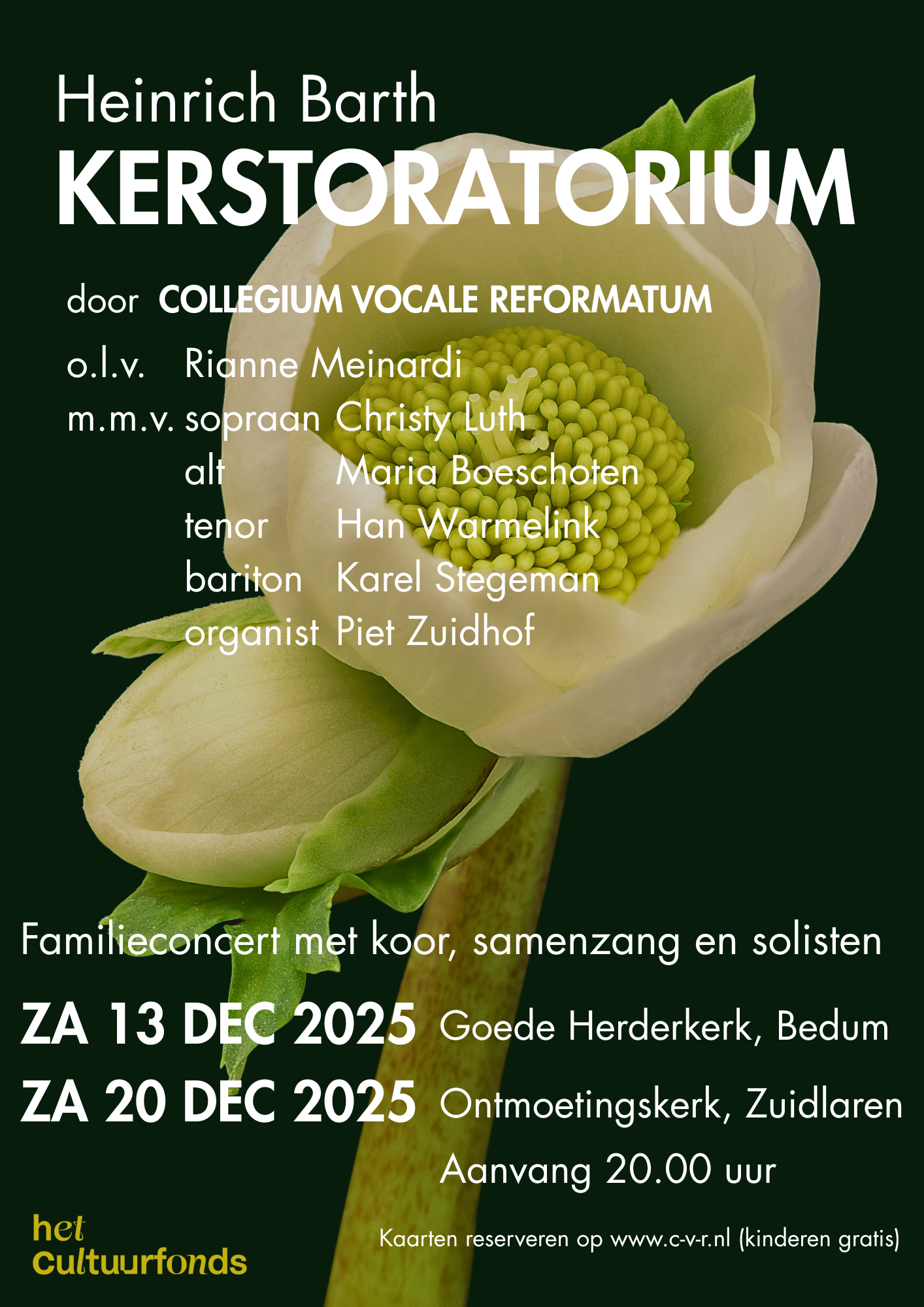 Reservering Kerstconcert